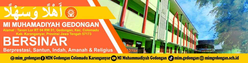MI MUHAMMADIYAH GEDONGAN
